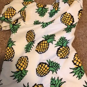 Pineapple bathing suit